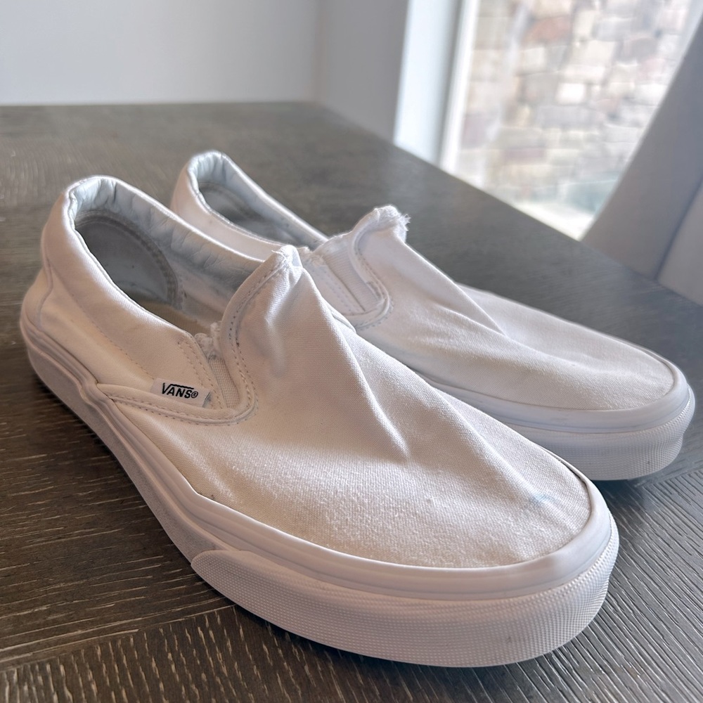 Classic white vans